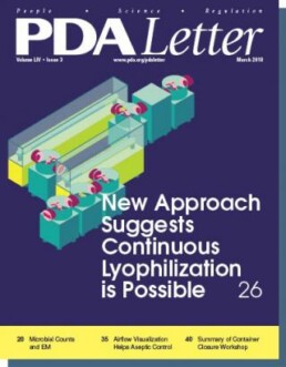 Cover of a PDA Letter magazine